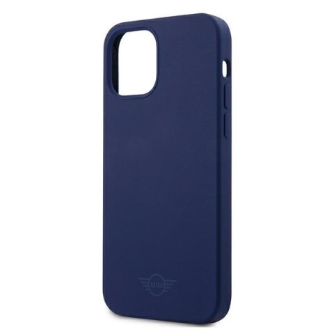 Mini MIHCP12MSLTNA iPhone 12/12 Pro 6,1"granatowy/navy hard case Silicone Tone On Tone