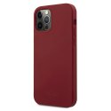 Mini MIHCP12MSLTRE iPhone 12/12 Pro 6,1" czerwony/red hard case Silicone Tone On Tone