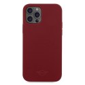 Mini MIHCP12MSLTRE iPhone 12/12 Pro 6,1" czerwony/red hard case Silicone Tone On Tone