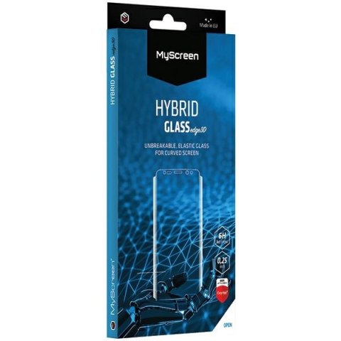 MS HybridGLASS Edge 3D iPhone 7/8biały/white Szkło Hybrydowe