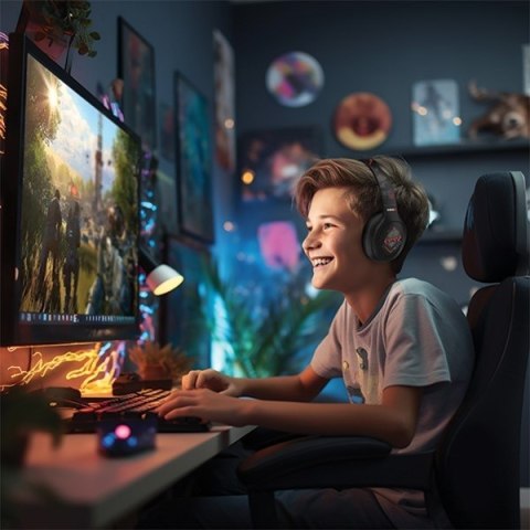 OTL Call of Duty: MW3 ANC słuchawkibezprzewodowe gamingowe / Gaming wireless headphones Black pixel camo