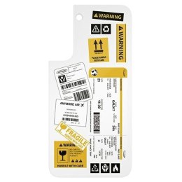 Panel Samsung GP-TOU021AMIWW do etuiFrame Cover do Galaxy S22 biały/white