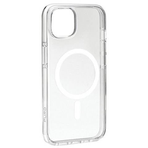 Puro LITEMAG PRO iPhone 15 Plus / 14 Plus 6.7" MagSafe przezroczysty/transparent PUIPC1567LITEMPWHI