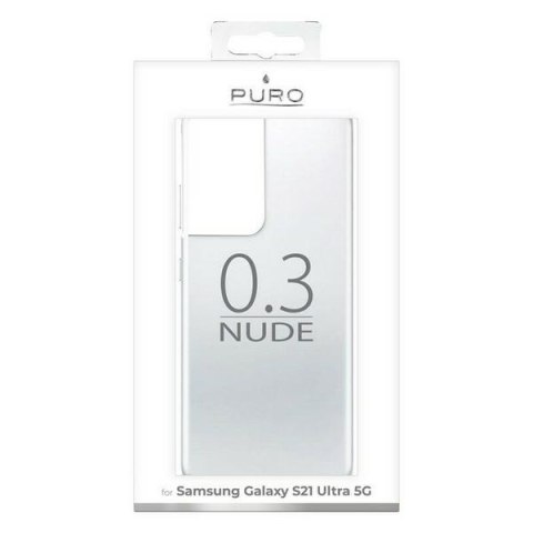 Puro Nude 0.3 Samsung S21 Ultra G998przeźroczysty/transparent SGS21U03NUDETR