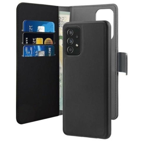 Puro Wallet Detachable Samsung A72 5GA726/A72 LTE A725 2w1 czarne/black SGA72BOOKC3BLK