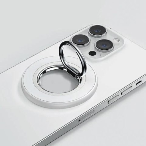 SODI Dwustronny magnetyczny Ring StandBM-350 biały/white MagSafe