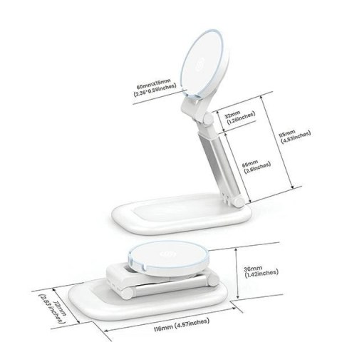 SODI Stojak indukcyjny BM310biały/white MagSafe