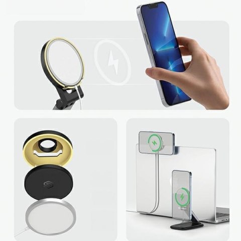 SODI Stojak indukcyjny BM310biały/white MagSafe