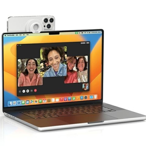 SODI Wielofunkcyjny uchwyt indukcyjny3w1 do iMaca BM-330 biały/white MagSafe