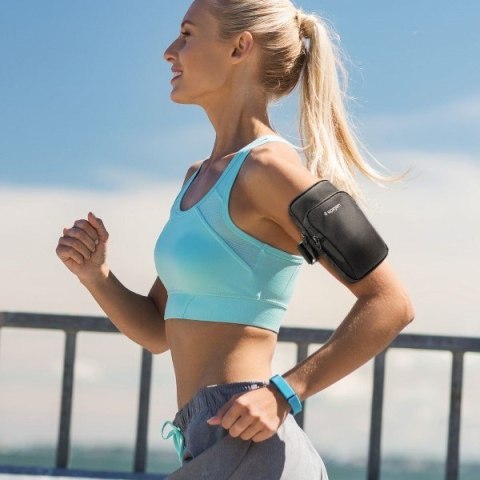 Spigen Dynamic Shield Armband czarny/black opaska na ramię AMP04617