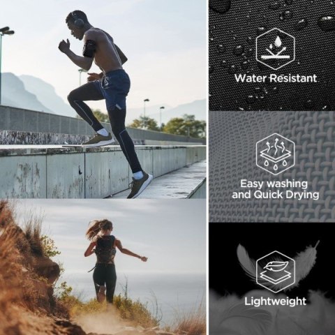 Spigen Dynamic Shield Armband czarny/black opaska na ramię AMP04617