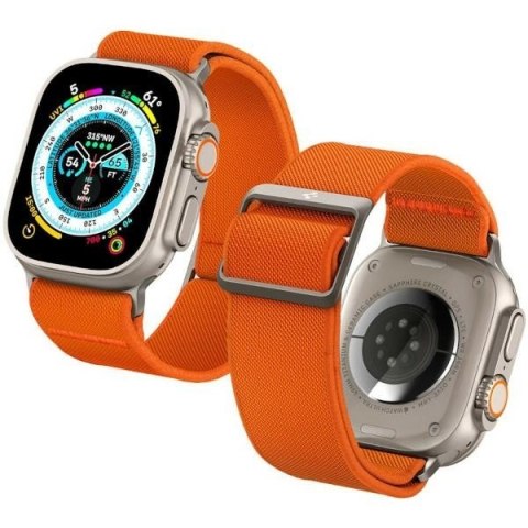 Spigen Fit Lite Apple Watch 4/5/6/7/SE/SE 3/Ultra 42/44/45/49 mm pomaranczowy/orange AMP05986