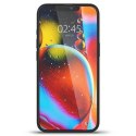 Spigen Glass FC iPhone 13/13 Pro/14 szkło hartowane czarna ramka AGL03392