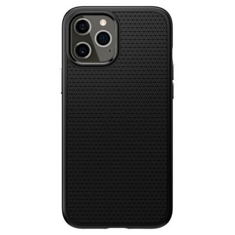 Spigen Liquid Air iPhone 12/12 Pro 6,1"czarny/black matte ACS01701
