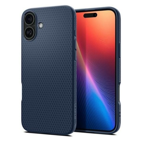 Spigen Liquid Air iPhone 16 6.1"granatowy/navy blue ACS08195