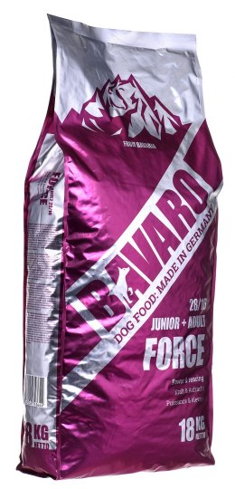 Josera Bavaro Force 28/16 - karma dla psów i szczeniąt aktywnych - 18 kg