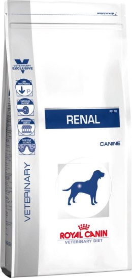 ROYAL CANIN Veterinary Renal - sucha karma dla psa - 14 kg