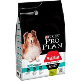 PURINA Pro Plan Adult Medium Sensitive Digestion bogata w jagnięcinę - sucha karma dla psa - 14 kg
