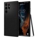 Spigen Liquid Air Samsung S908 S22 Ultraczarny/matte black ACS03915