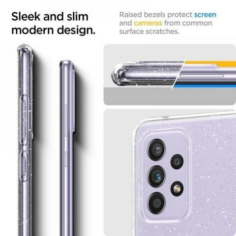 Spigen Liquid Crystal Glitter Sam A725 A72 Clear ACS02326