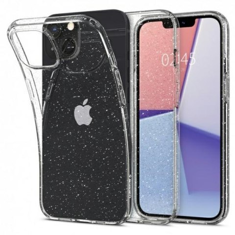 Spigen Liquid Crystal Glitter iPhone13 / 14 / 15 6.1" crystal quartz 48110