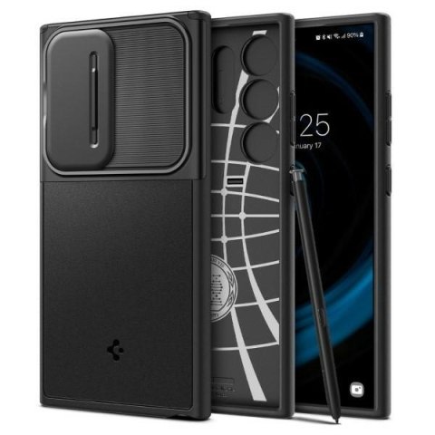 Spigen Optik Armor Sam S24 Ultra S928 czarny/black ACS07313