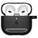 Spigen Rugged Armor AirPods 4 czarny/matte black ACS08642