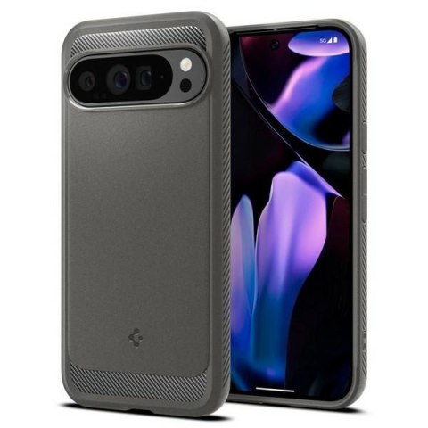 Spigen Rugged Armor Google Pixel 9 Pro XL marble grey/szary ACS07784