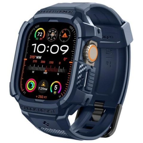 Spigen Rugged Armor Pro Apple Watch Ultra (1/2) 49mm navy blue ACS07389