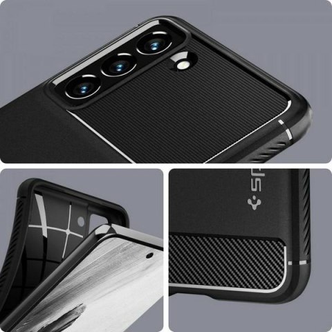 Spigen Rugged Armor Samsung G990 S21 FEczarny/black matte ACS03049