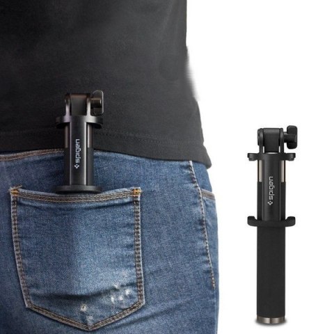Spigen Selfiestick S530W czarny/blackBluetooth 000SS21746