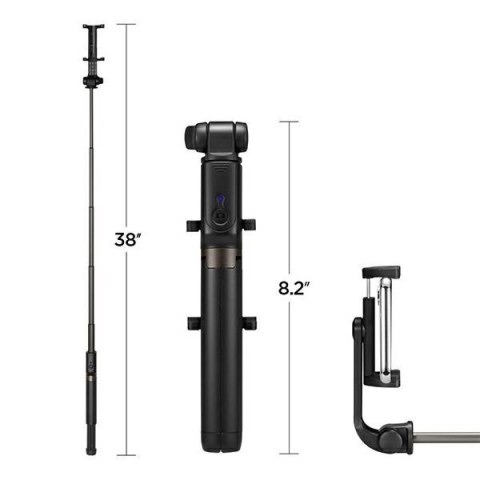 Spigen Selfiestick Tripod S540W czarny/black Bluetooth 000SS24111