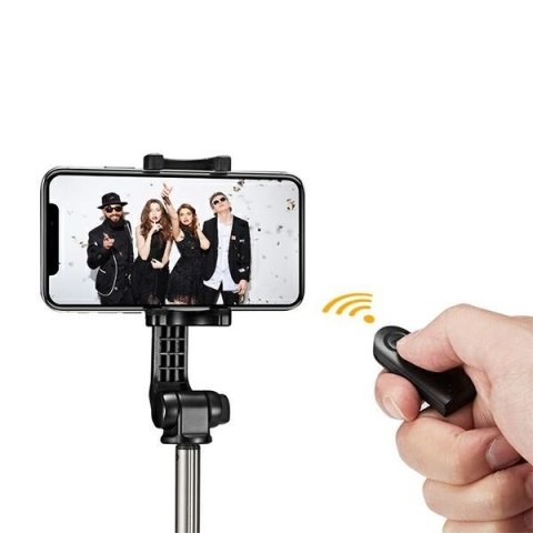 Spigen Selfiestick Tripod S540W czarny/black Bluetooth 000SS24111