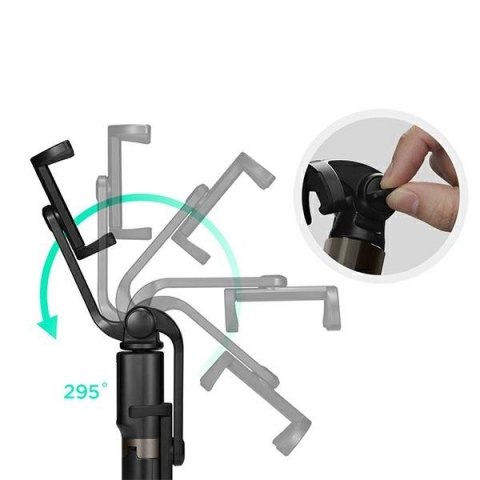 Spigen Selfiestick Tripod S540W czarny/black Bluetooth 000SS24111