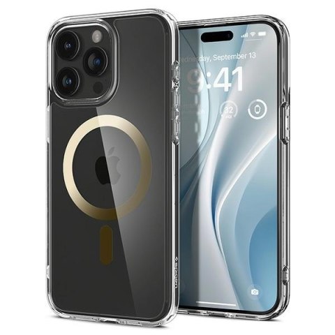 Spigen Ultra Hybrid MAG iPhone 15 ProMax 6,7" Magsafe złoty/gold ACS06579