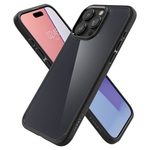 Spigen Ultra Hybrid iPhone 15 Pro 6.1"frost black ACS06709