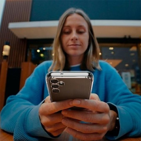 Spigen Ultra Hybrid Samsung A14 A146Przezroczysty/Crystal Clear ACS05846