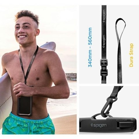 Spigen Waterproof Case A610 UniversalCzarny/Black AMP04529