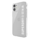 SuperDry Snap iPhone 12 mini Clear Casebiały/white 42593