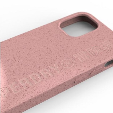 SuperDry Snap iPhone 12 mini CompostableCase różowy/pink 42620