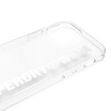 SuperDry Snap iPhone 12/12 Pro Clear Case srebrny/silver 42591