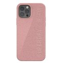 SuperDry Snap iPhone 12/12 Pro Compostab le Case różowy/pink 42621