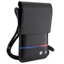 Torebka BMW BMOWBPUCARTCBK Wallet Bag czarny/black Carbon Tricolor Line