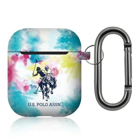 US Polo USACA2PCUSML AirPods 1/2 casemulticolor Tie & Dye Collection