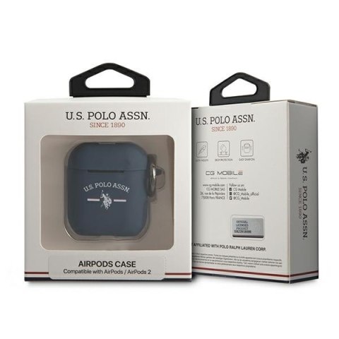 US Polo USACA2SFGV AirPods 1/2 casegranatowy/navy
