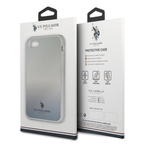 US Polo USHCI8TRDGLB iPhone 7/8/SE 2020/ SE 2022 niebieski/blue Gradient Pattern Collection