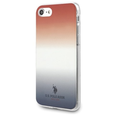 US Polo USHCI8TRDGRB iPhone 7/8/SE 2020/ SE 2022 czerwono-niebieski/blue&red Gradient Pattern Collection