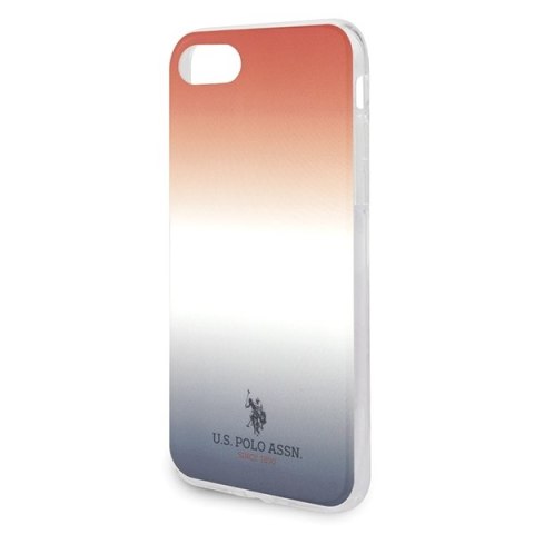 US Polo USHCI8TRDGRB iPhone 7/8/SE 2020/ SE 2022 czerwono-niebieski/blue&red Gradient Pattern Collection