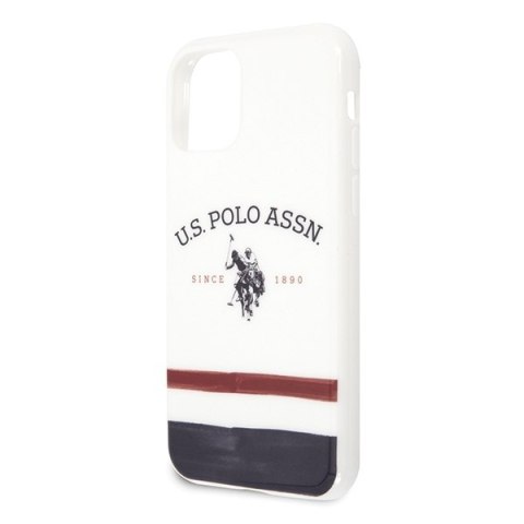 US Polo USHCN58PCSTRB iPhone 11 Probiały/white Tricolor Pattern Collection