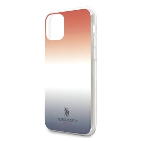US Polo USHCN58TRDGRB iPhone 11 Proczerwono-niebieski/blue&red Gradient Pattern Collection